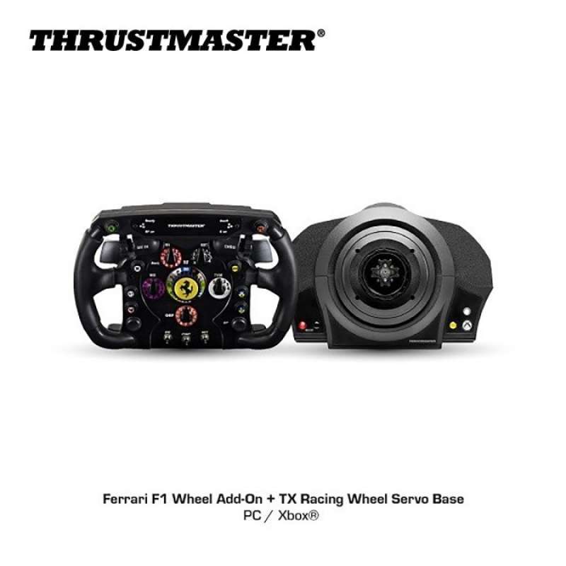 Jual Thrustmaster TX Racing Wheel Servo Base + Ferrari F1 Wheel AddON