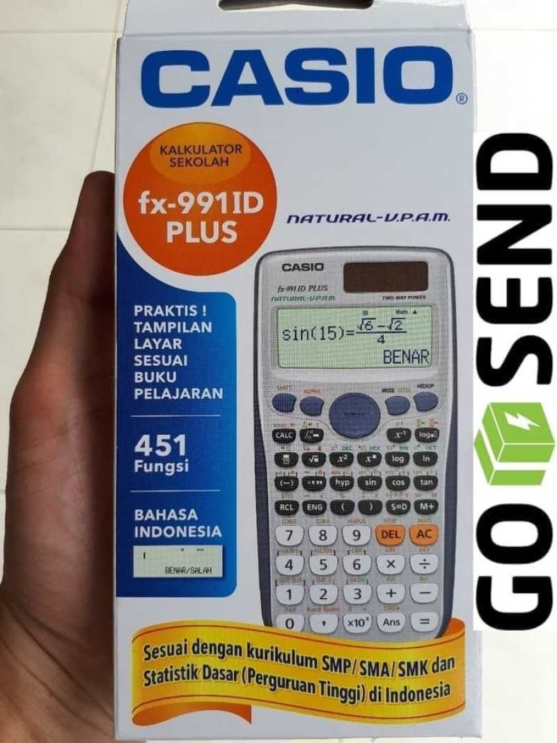 Promo Kalkulator Calculator Calkulator Kalculator Print Casio Fx 991id