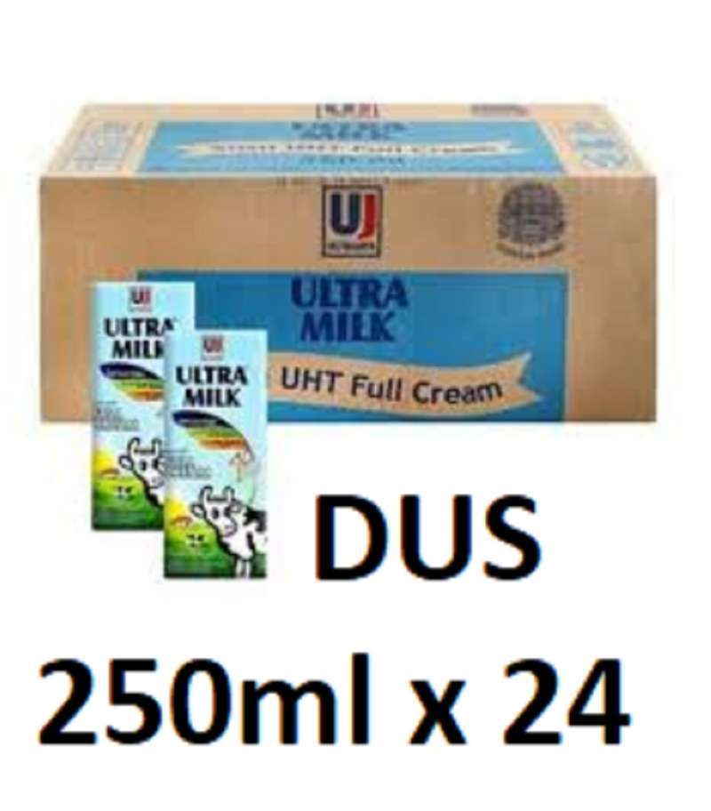 Jual Susu Uht Ultra Full Cream 250 ml per Dus Isi 24 di Seller toko