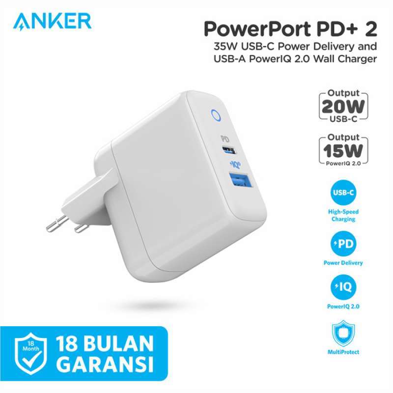 Prom   o Wall Charger Anker Powerport Pd+ 2 - A2636 di Seller LarsMans