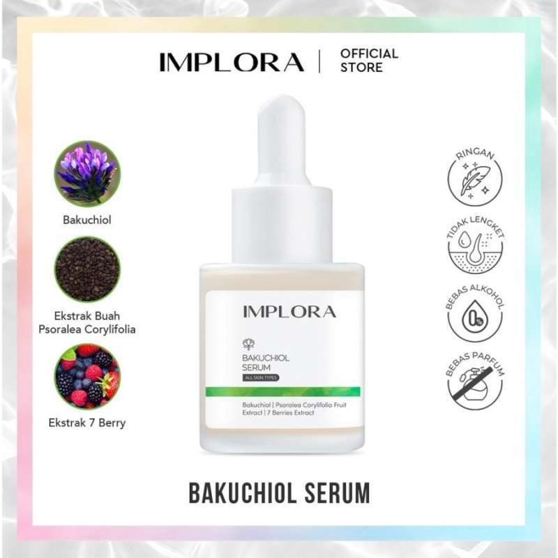 Jual Implora Serum Bakuciol Terbaik April 2026 - Harga Murah & Gratis ...