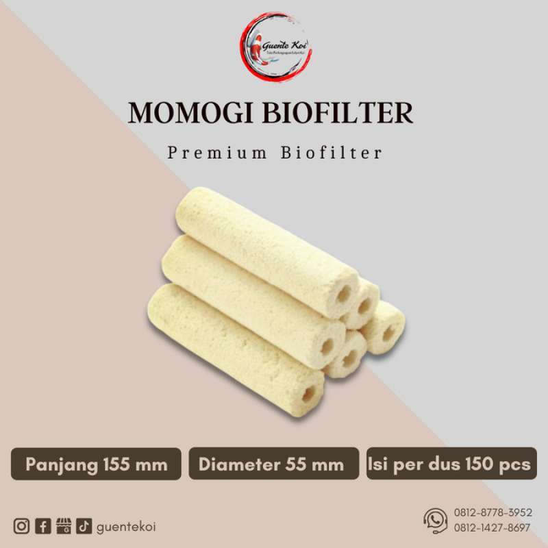 Promo Momogi Media Filter Kolam Koi Dan Aquarium 1 Dus Diskon 12 di