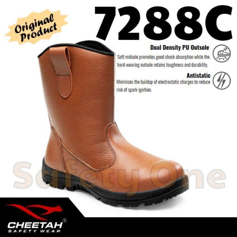 Jual Cheetah 7288C - Sepatu Safety Shoes Boot Ergonomis di Seller