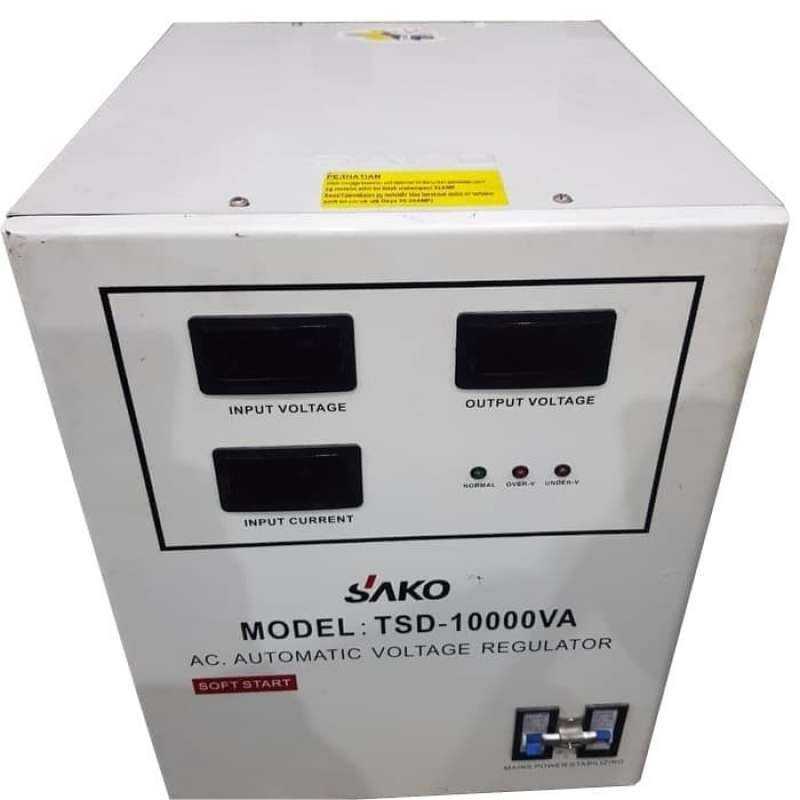 Promo Stabilizer Listrik SAKO tipe TSD 10000VA ( 1 Phase ) Model