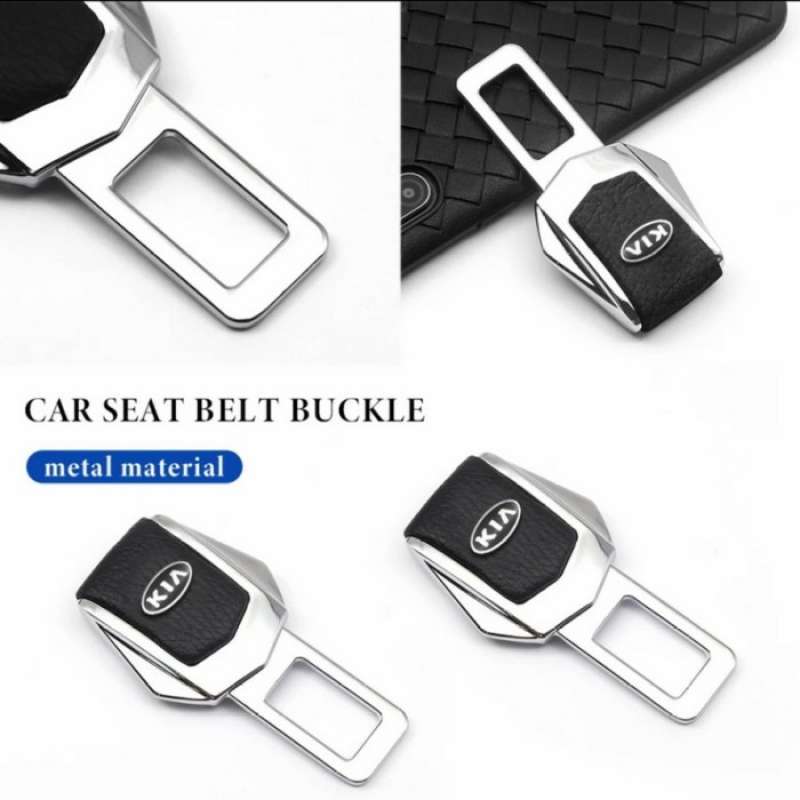 Jual SEAT BELT COLOKAN ALARM BUZZER EXTENDER STOPPER BUCKLE LOGO KIA 01