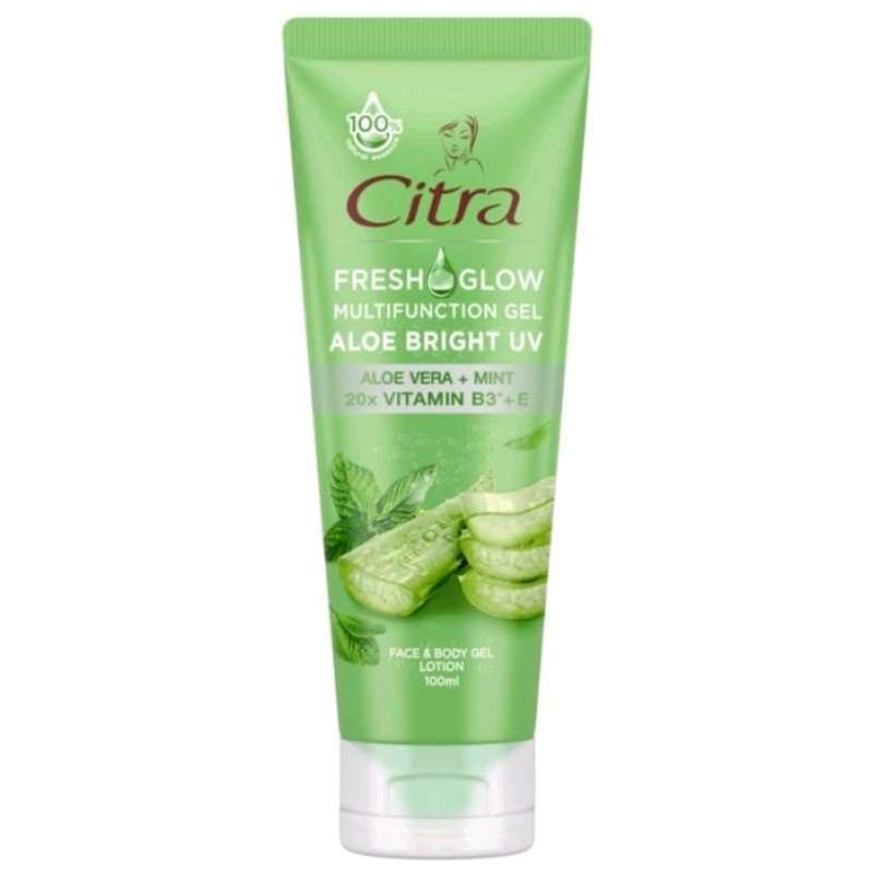 Jual Citra Fresh Glow Multifunction Face & Body Gel Lotion Aloe 100ml