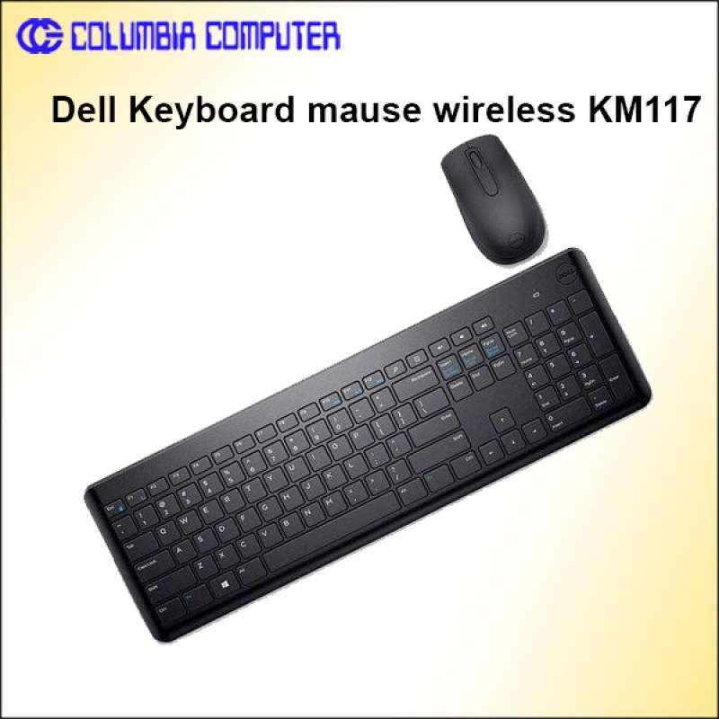 Jual Dell KM117 Wireless Keyboard Mouse Combo di Seller Cosmos Computer
