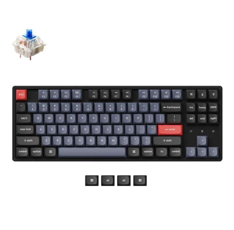 Visual Reference: Jual Keychron K8 Pro Fully Assembled Rgb Backlight Mechanical Keyboard
