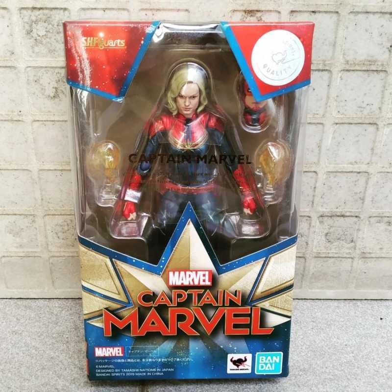Jual BANDAI SHF CAPTAIN MARVEL SHFIGUARTS SH FIGUARTS CAROL DANVERS di