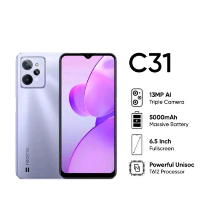 Jual Realme C31 4/64 GB Garansi Resmi Indonesia di Seller Waloh Store ...