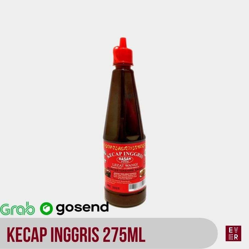 Jual Kecap Inggris Basan Food 275ml Worcestershire Sauce Halal Lezat