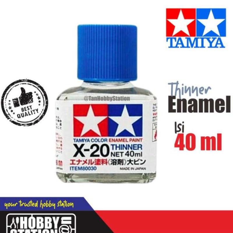 Jual Tamiya Enamel Thinner X20 40ml Gundam Model Kit Repaint Cat di Seller TanHobbyStation
