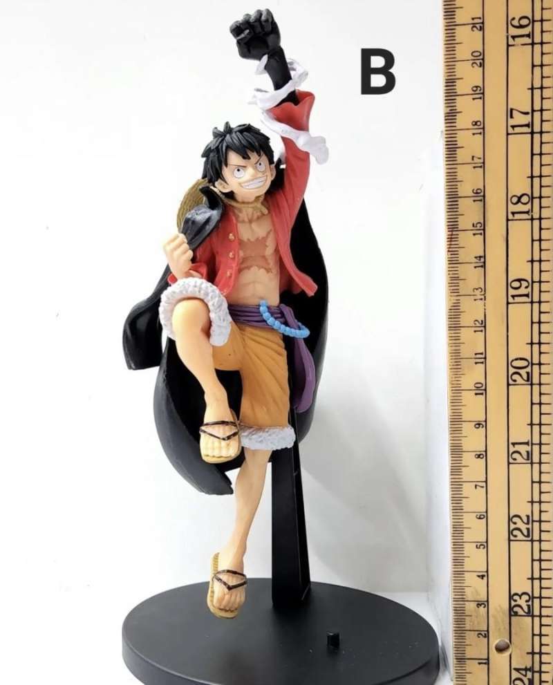 Jual Action Figure One Piece Monkey D Luffy Tinju Tangan Hitam di ...