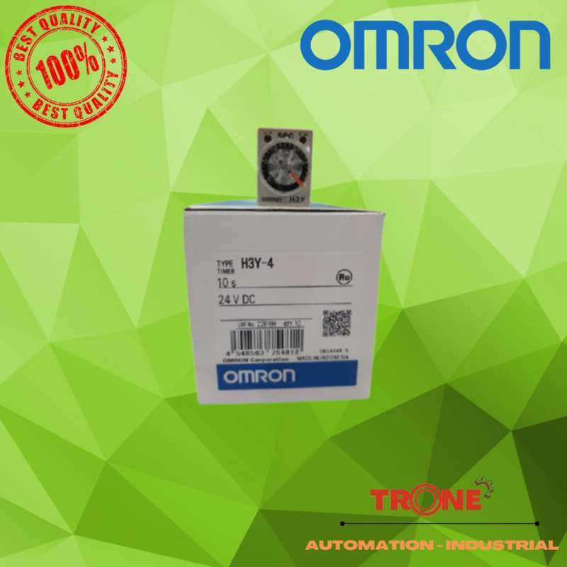 Jual TIMER + SOCKET H3Y-4 30s/10s/60s 24VDC OMRON (READY STOCK) di ...