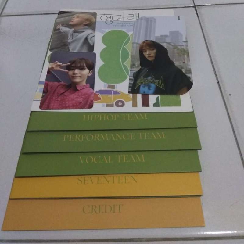 SEVENTEEN [HENG:GARAE] 7th Mini Album – RANDOM Version, Inkl. CD, Fotobuch, Photocards & Pre-Order Item
