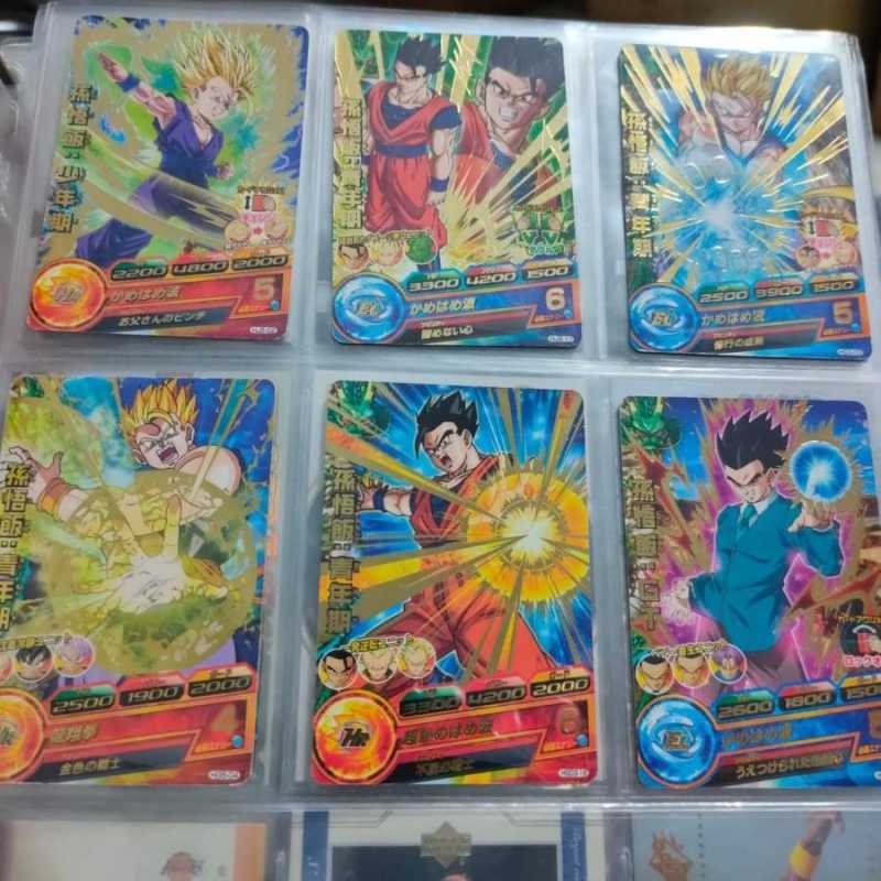 Jual ORIGINAL Kartu Dragon Ball Card Gohan v3 Holo Foil 50k/kartuVERY