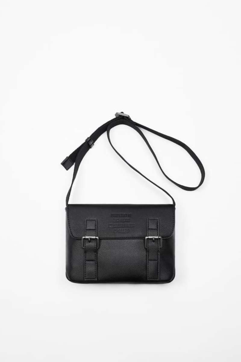 Jual ZARA MAN ORIGINAL MINIMALIST CROSSBODY BAG WITH FLAP di Seller snomil.id Mekar Mulya