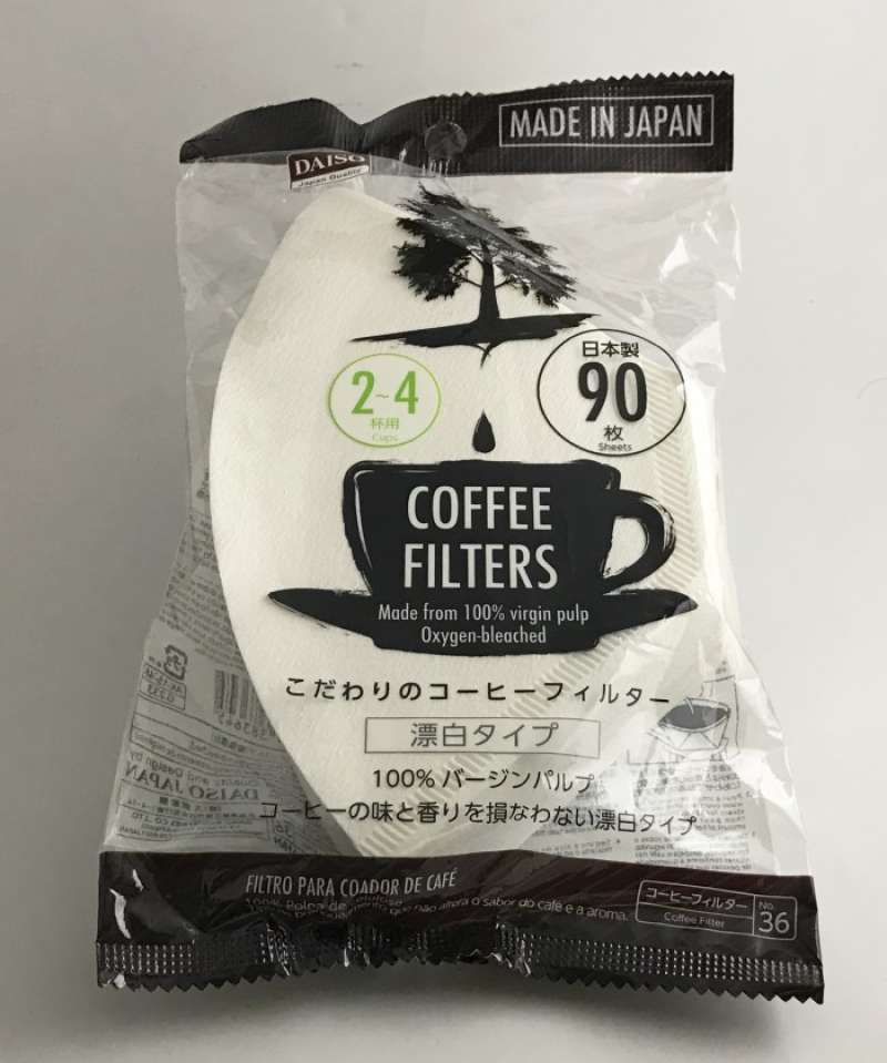 Jual Coffee Filter Daiso OxygenBleached di Seller Dapoer Mita