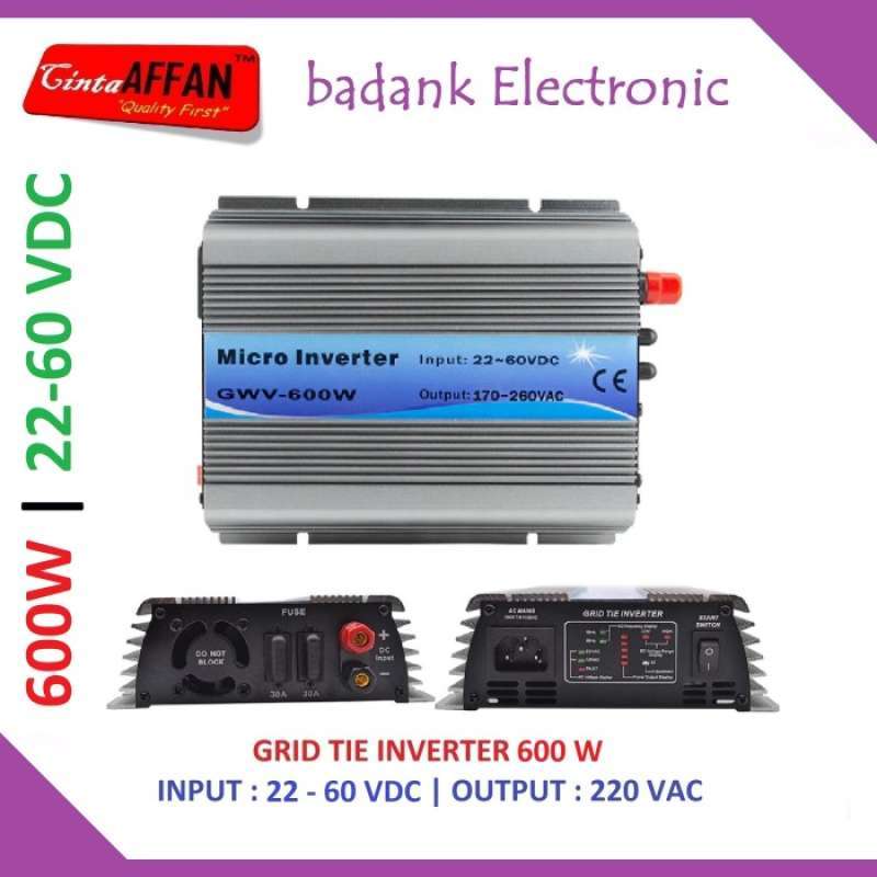 Microinverter Solare Grid Tie 150W 230V – Ingresso 10.8-30V DC, Uscita 180-280V AC, IP55, In Alluminio, Per Pannelli Solari Fotovoltaici