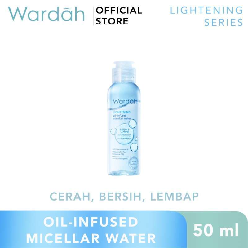 Jual Wardah Lightening OilInfused Micellar Water di Seller CV Nyonya