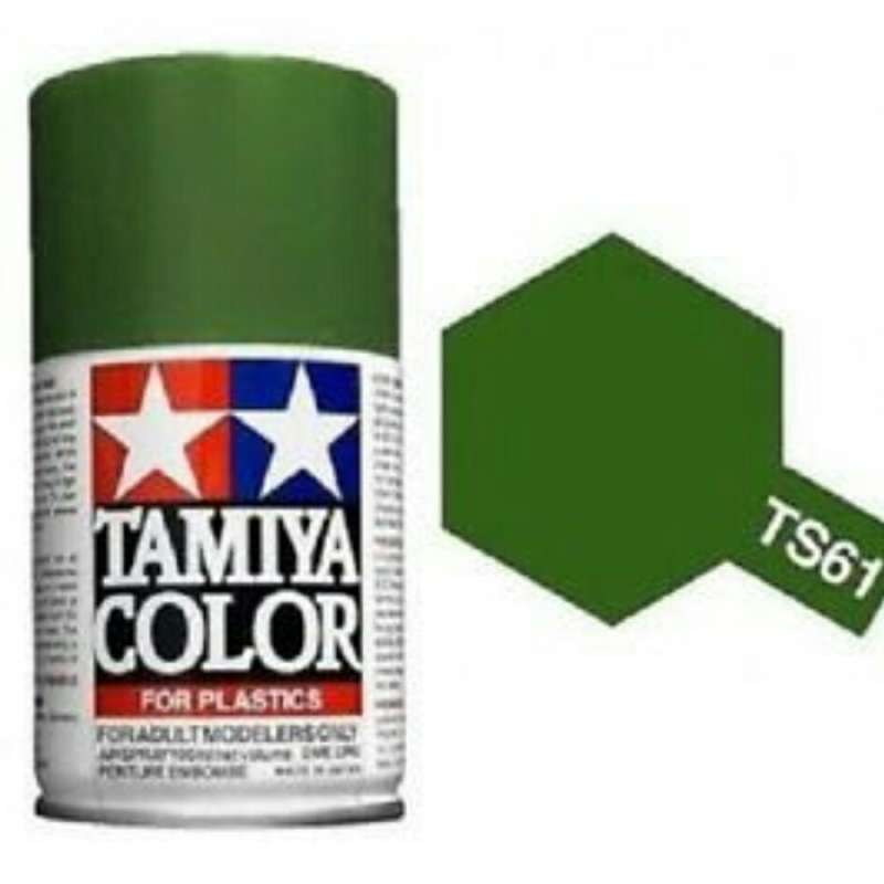 Jual Tamiya 85061 Ts61 Nato Green Spray Paint For Plastics 100Ml di
