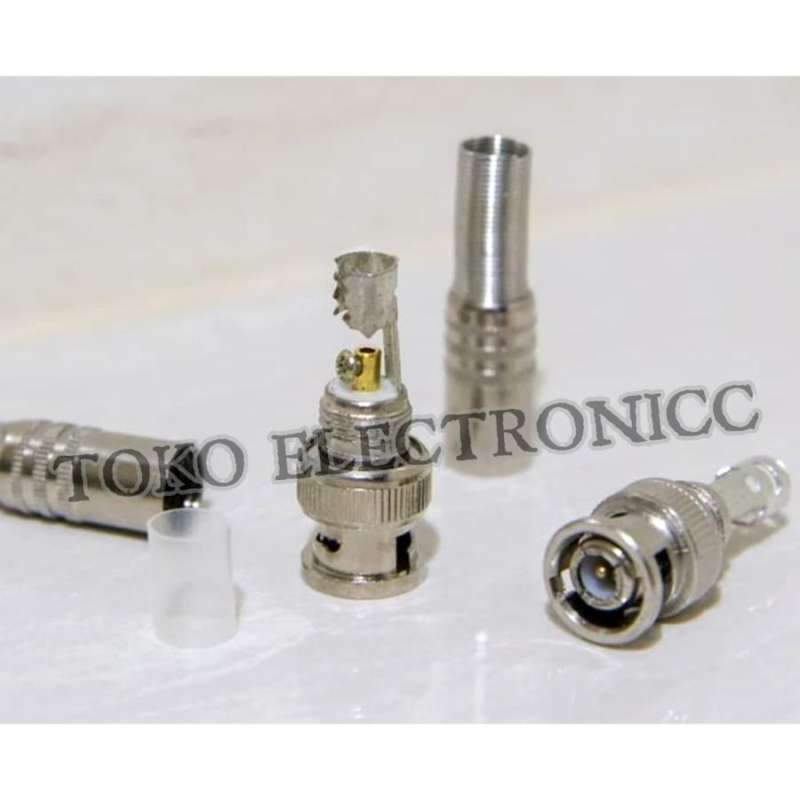 Jual Jack BNC Baut untuk CCTV (BNC Connector) di Seller Toko