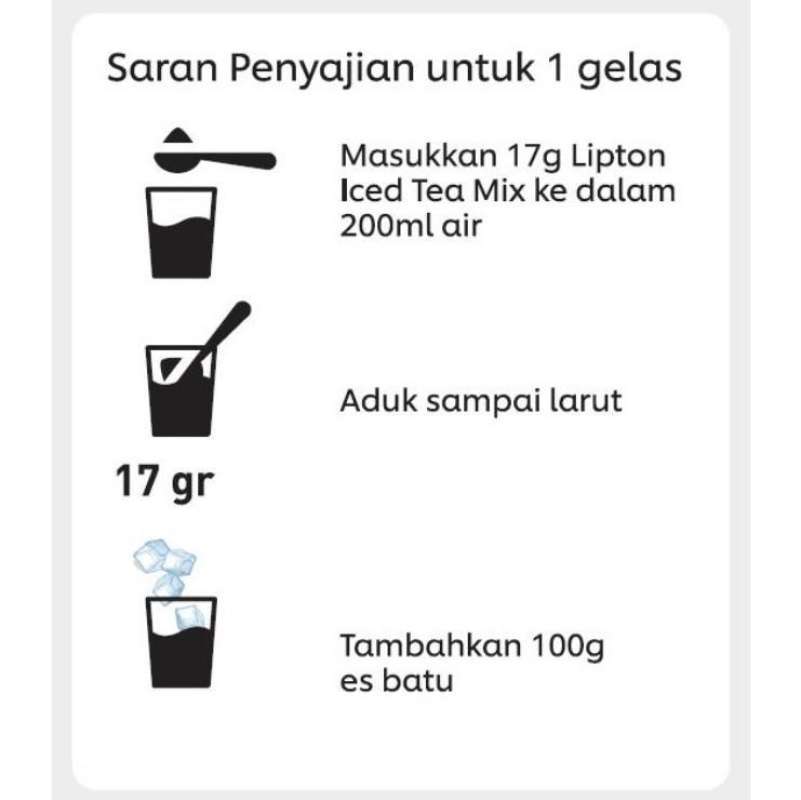 Jual Lipton Ice Tea Mix Lemon 510gr Lipton Serbuk Teh Instan Rasa Lemon ...