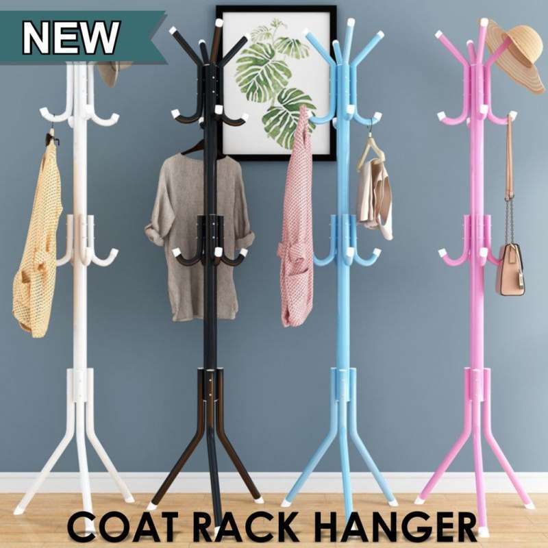 Jual Stand hanger gantungan / tiang baju berdiri / gantungan topi baju