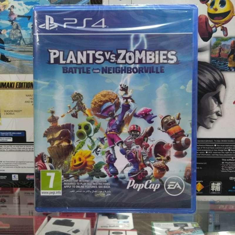 Jeu PS4 Plants Vs Zombies : Battle For Neighborville - Neuf, Sous Blister, Version Française