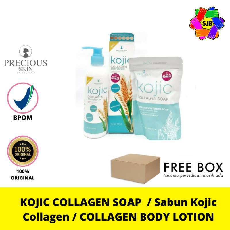 Jual PRECIOUS SKIN KOJIC COLLAGEN SOAP 60g / Sabun Kojic Collagen ...