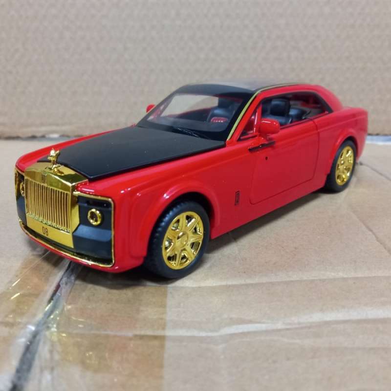 Jual Diecast Mobil 124 Alloy Car Model Rolls Royce Sweptail di Seller