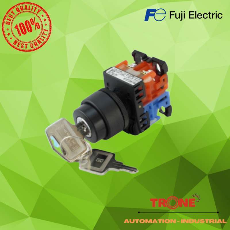 Jual AR22JR3A11A Key Switch 3 Posisi 1no 1nc Fuji Electric READY STOK
