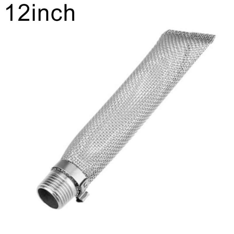 Jual 6/12inch Stainless Steel Beer Filter Tube Screen Home Bar Brewing