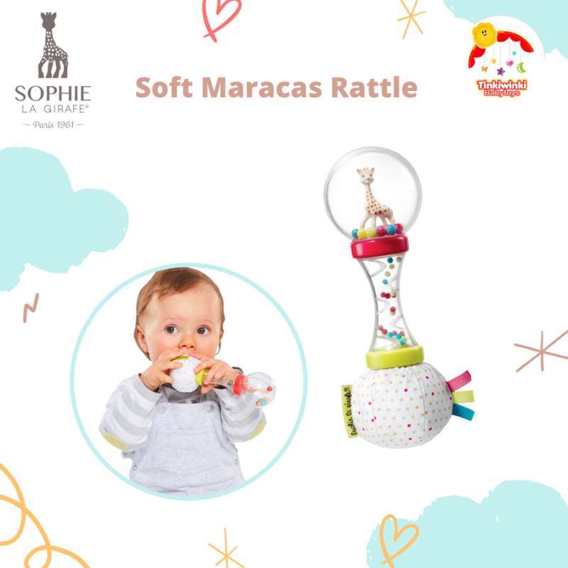 Jual Sophie La Giraffe Soft Maracas Rattle di Seller TW Babytoys