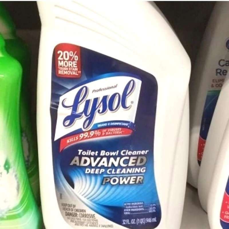 Jual lysol toilet bowl cleaner 946 ml/pembersih toilet di Seller Classy
