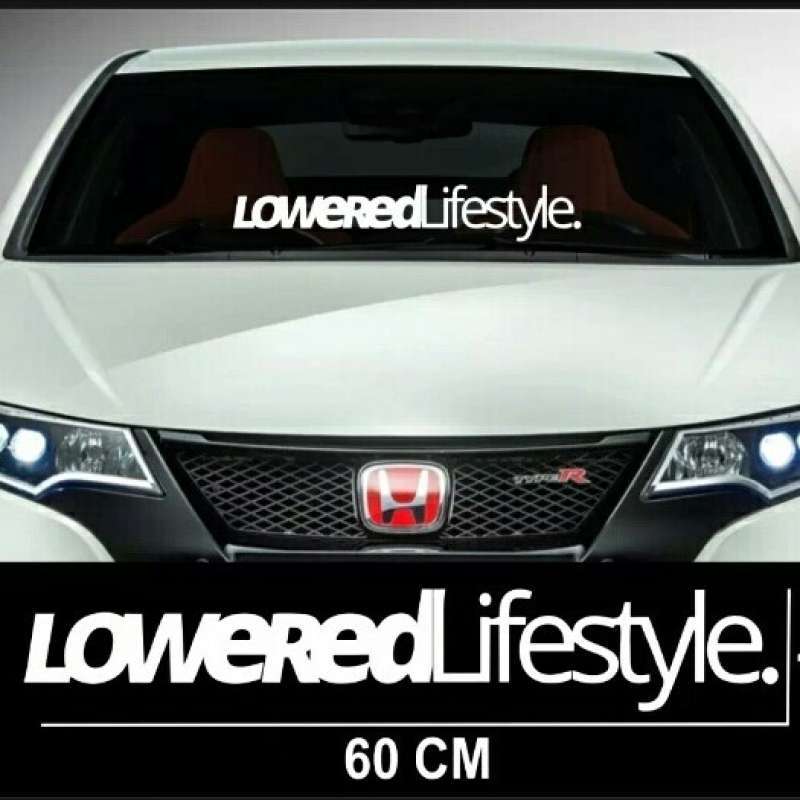 Lowered Lifestyle Decal