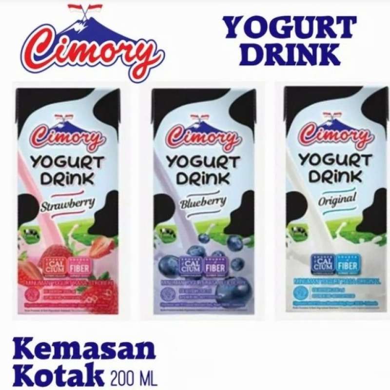 Promo Cimory Yoghurt Drink 200 ml Grosir 1 Carton Diskon 39 di