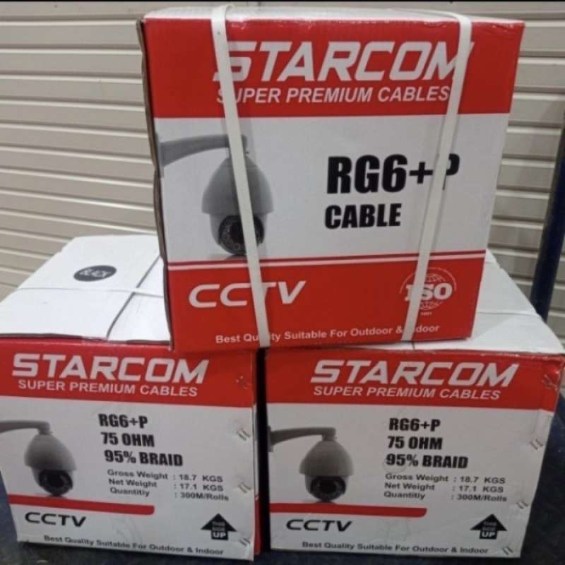 Promo Paket Kabel Starcom Rg 6 300Meter By Request di Seller Mita