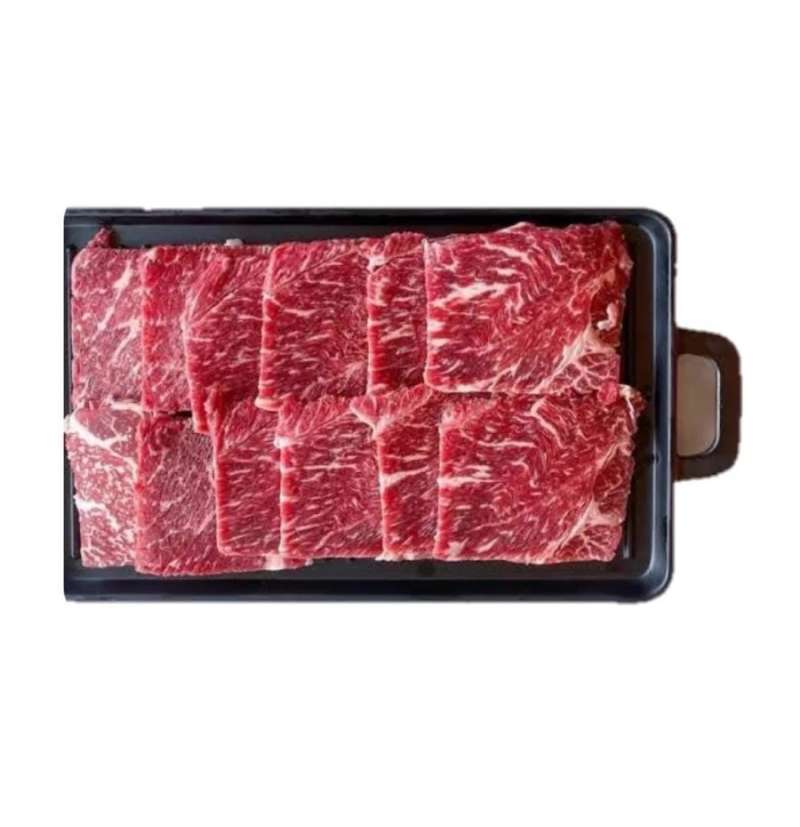 Jual Daging US Prime Wagyu Bolar Blade Yakiniku Cut 500gr/250gr di