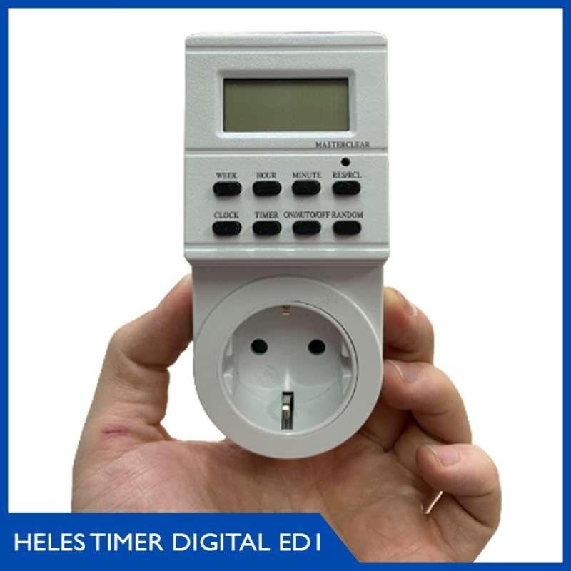 Promo Heles Timer Digital / Alat Pengukur Waktu Digital ED1 Diskon 51