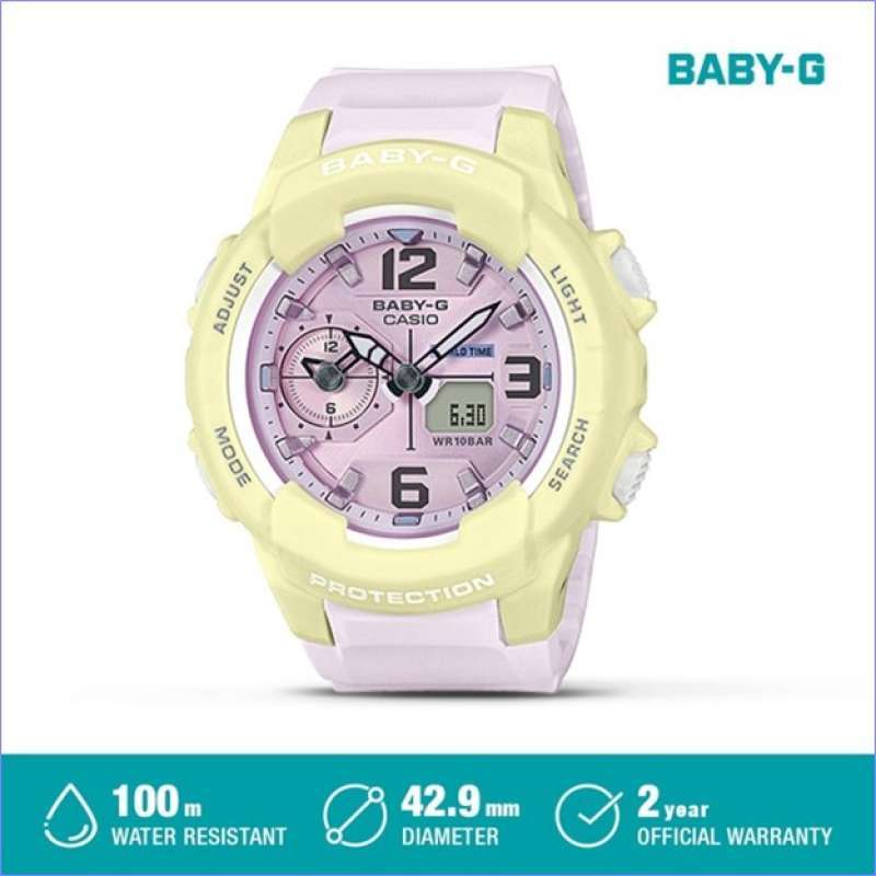 Casio Baby-G jam tangan dengan fitur tahan air dan lampu LED