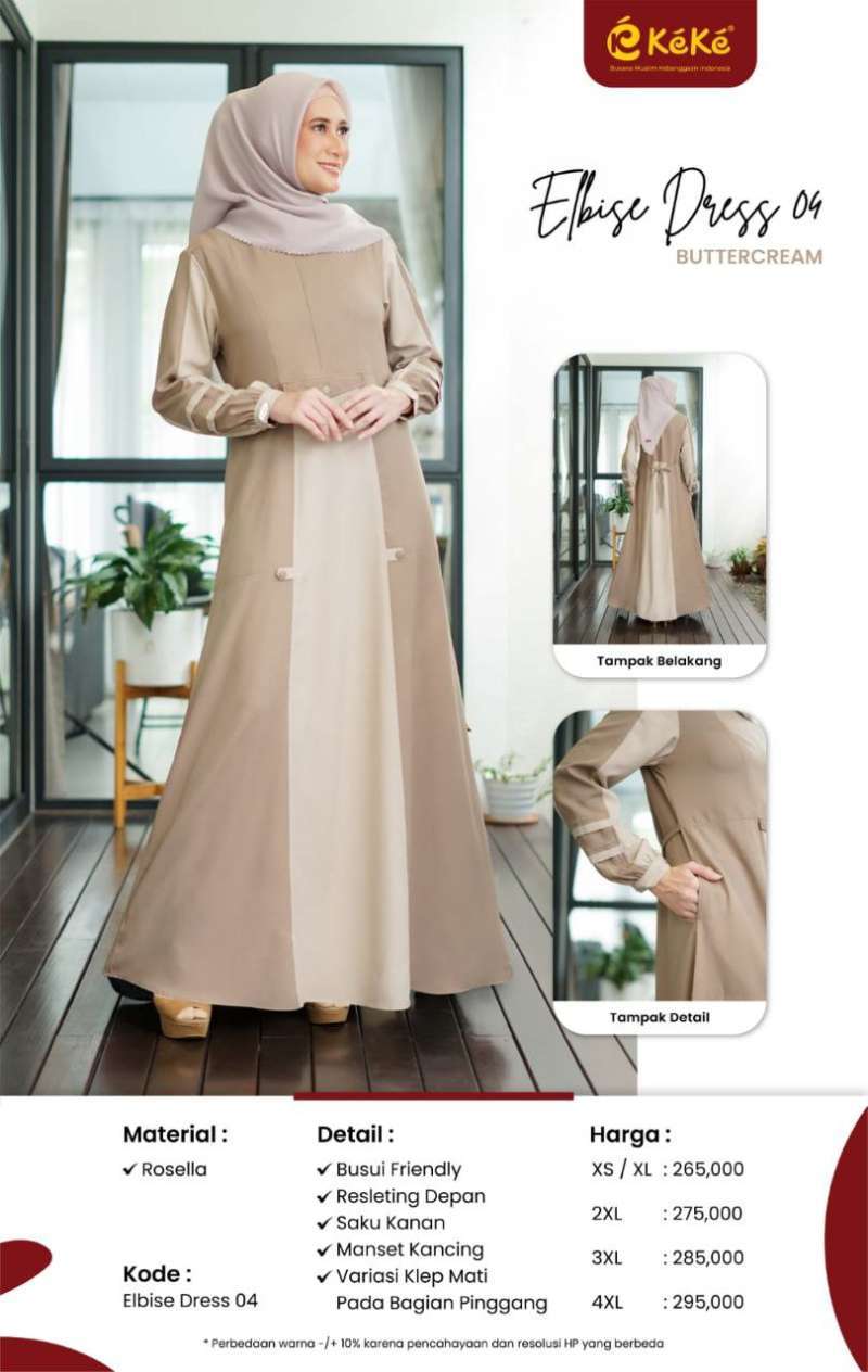 kekesumut baju busana muslim gamis syari dewasa gdk sr 20 04 bagian dari sarimbit keluarga keke busanacouple