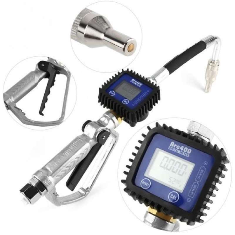 Jual Digital Fuel Oil Lubricant Nozzle Gun Fueling Nozzle with Flow