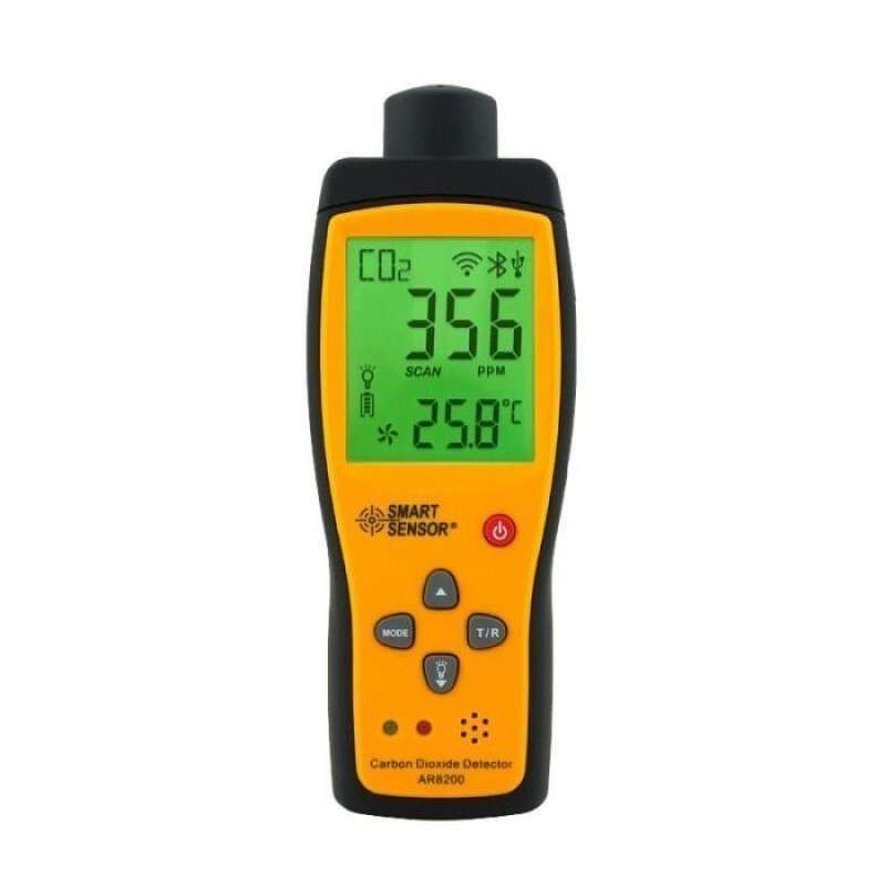 Jual Gas Analyzer Co2 Meter Monitor Gas Detector Carbon Dioxide Ar8200