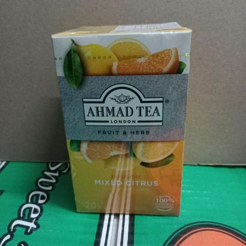 Jual Ahmad Tea Fruit & Herb Infusion Mixed Citrus 20's Di Seller Jaya