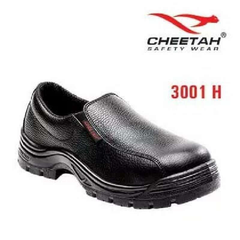 Jual Safety Shoes Merk Cheetah 3001H Sepatu Pria Sepatu Kerja Sepatu