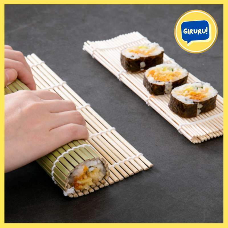 Jual Gulungan Sushi Bamboo / Penggulung Sushi / Tikar Bamboo Sushi