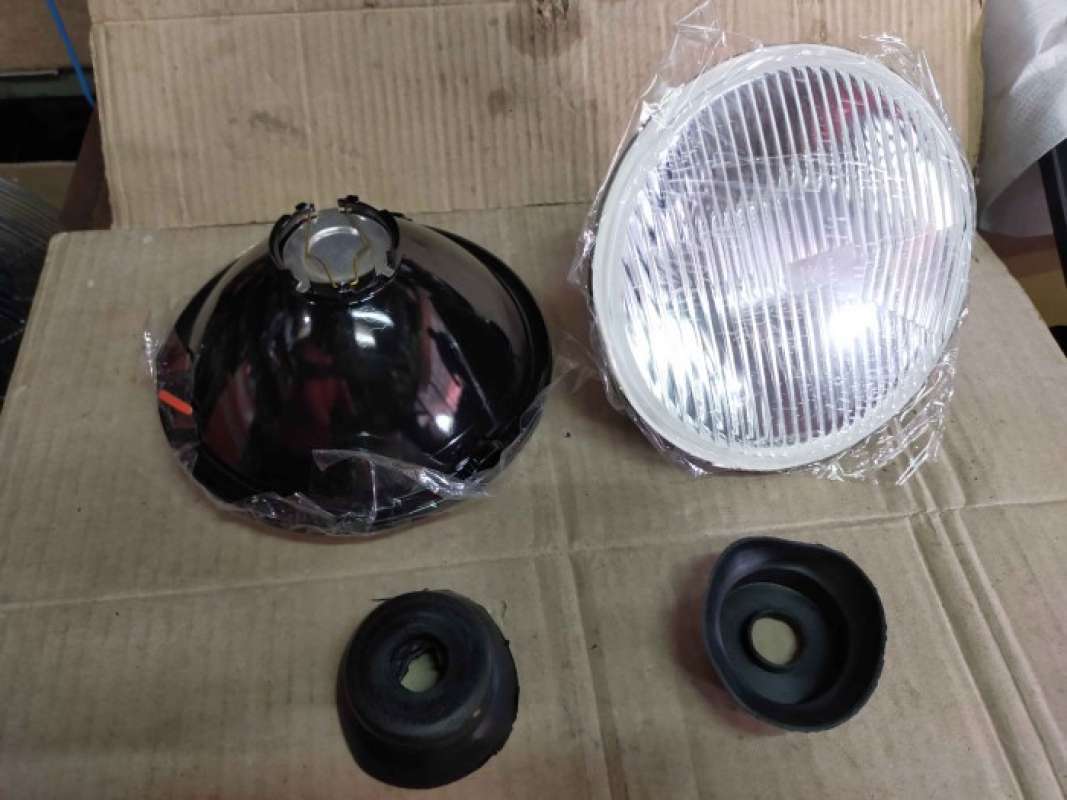 Promo Lampu Headlamp Halogen Bulat H4 7 Inch Inci Suzuki Katana Jimny
