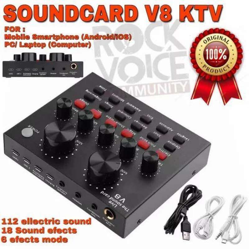 V8 Stream Jual SOUNDCARD V8 USB LIVE STREAMING di Seller Z Shop - Deringo, Kota ...