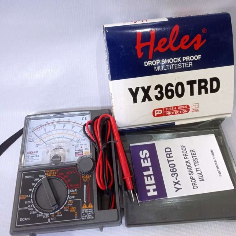Jual multitester/multimeter/avometer analog HELES di Seller diona